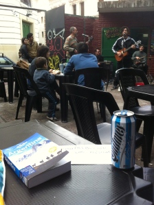 Quilmes and live music in San Telmo